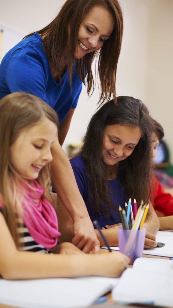 Our teacher is always very helpful